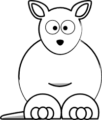 Download White Sightword Kangaroo Svg Vector White Sightword Kangaroo Clip Art Svg Clipart