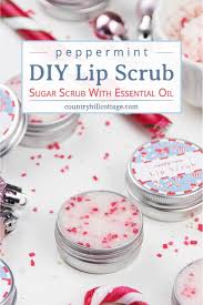 Perfect, i can try something new and mom will get the scrub she wants. Diy Peppermint Lip Scrub Recipe With Free Printable Labels