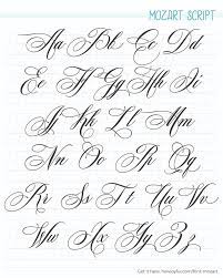 It's a calligraphy font that works great when used for formal purposes. Calligraphy Alphabets What Are Lettering Styles Free Worksheets