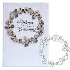 With a sleek white and grey colour scheme and the sizzix logo embossed on the handle. Buy Fall Wreath Metal Cutting Dies Scrapbooking Flowers Dies For Card Making Embossing Die Cuts Crafts At Affordable Prices Free Shipping Real Reviews With Photos Joom
