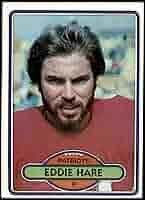 Amazon.com: 1980 Topps # 396 Eddie Hare New England Patriots (Football  Card) EX Patriots Tulsa : Collectibles & Fine Art