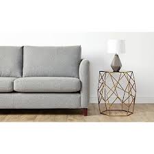 A square coffee table offers the ideal surface for playing board games which is especially handy over the summer and christmas holidays. George Home Glass Top Geometric Side Table Home Garden George At Asda Geometric Side Table Contemporary Side Tables Teal Living Rooms