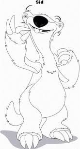 Ice Age Coloring Page 13 Coloring Pages Disney Coloring Pages Coloring Pages Colouring Pages