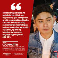 ABS-CBN News - Hiling ni Coco Martin na sana'y luminaw ang... | Facebook