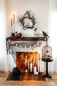 Your Halloween Mantel 3 Ways Modern Glam Goth Classic Halloween Mantel Halloween Fireplace Spooky Halloween Decorations