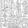 Coloring page secret garden royalty free illustration. 1