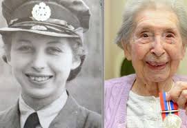 Rutland woman Eve Hillier receives 1939-1945 War Medal 80 years after she  served in the Women's Auxiliary Air Force