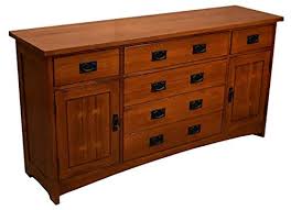 Did you scroll all this way to get facts about dining room buffet? Amazon Com Arts And Crafts Mission Oak Sideboard Buffet With Drawers And Cabinets Buffets Sideboards