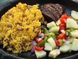 I was in the throes of my culinary education and my husband and i and two small daughters lived next to a lovely puerto rican family. Arroz Con Gandules Rice And Pigeon Peas
