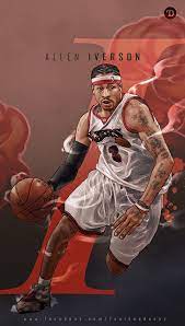 Allen Iverson Basketball Art Nba Basketball Art Nba Art