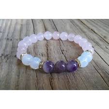 Elle stimule les principes f�minin (yin)dans le corps et l�esprit. Pierre De Lune Amethyste Quartz Rose Bracelet De Pierres Precieuses Quartz Rose Amethyste Pierre De Lune Pierre Perle Blanc Achat Vente Pierre Vendue Seule Cdiscount