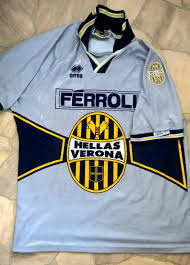 Do not sell my info. Hellas Verona F C Away Football Shirt 1996 1997