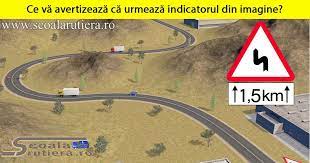 Urmatoarea intersectie este dirijata prin semnale luminoase; Chestionare Auto Indicatorul Din Imagine VÄ AvertizeazÄ