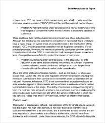 Market Analysis Templates 8 Free Printable Word Excel Pdf Examples Marketing Analysis Analysis Business Analysis