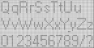 Cross Stitch Alphabet Template Alphabet Image And Picture