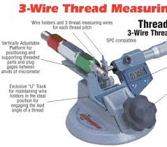 3 wire thread measuring system thread gages ring gages