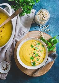 This Savory Creamy Coconut Delicata Squash Soup Has A Light Subtly Sweet Undertone That S The Perfect Whole Food Recipes Whole Foods Meal Plan Delicata Squash