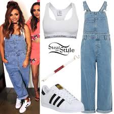 Little mix star jesy nelson has been spotted out and about with her new beau sean sagar. Jesy Nelson Boyfriend Dungarees Outfit Steal Her Style