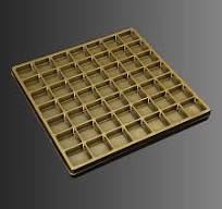 Chocolate blister packaging tray - Agreen® Packaging