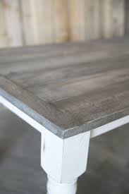 Gray Plank Farmhouse Table Painted Kitchen Tables Grey Kitchen Table Grey Dining Tables