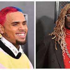Chris brown curly hair this digital photography of chris brown curly hair has dimension 500x333 pixel. Chris Brown And Young Thug Announce Slime B Mixtape Revolt
