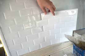 Peel And Stick Tiles To Use In A Kitchen Or Bathroom In A Tiny House Easy Installation And Lightweight Stick On Tiles Remodeled Campers Camper Makeover