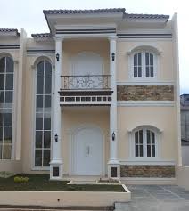 Beton digabungkan dengan baja untuk tulangan, dan dipasang cukup dalam agar bertujuan. Model Tiang Teras Bulat Depan Rumah Minimalis Dengan Model Teras Rumah Terbaru Dan Warna Cat Rumah Yang Bagu Rumah Minimalis Warna Eksterior Rumah Home Fashion