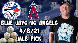 Blue jays full game highlights from 8/10/21, presented by @romanhealthdon't forget to subscribe! Toronto Blue Jays Vs Los Angeles Angels 4 8 21 Mlb Pick And Prediction Mlb Tips Betting Pick Youtube