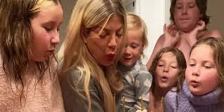 Spelling's candid post about her children's experience garnered many supportive comments from her fans who were sympathetic to both of the kids and spelling's feelings about the situation. Tori Spelling Turns 47 With Her 5 Kids I Am So Grateful For All Of You