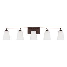 One good option to create a contemporary feeling is a bath bar light. Capital Lighting 114151bz 331 Braylon 5 Light Build Com