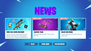 Then join us this season during. What To Expect From The Fortnite V10 20 Content Update Release Time Zapper Trap And More Fortnite Intel