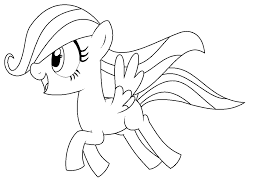 Free coloring pages blank pony. Pin On Coloring Pages