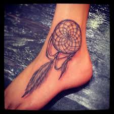Dreamcatcher Foot Tattoo 3 Foot Tattoos Tattoos Ankle Tattoo