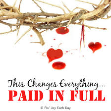 Image result for paid in full cross
