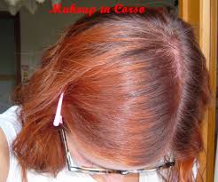 Nelle immagini si vede quanto è bello il look di alexandra . Capelli Castani Con Meches Rosse