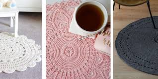 Voir plus d'idées sur le thème napperon, nappe crochet, napperon crochet. 7 Diy Pour Faire Un Tapis D Interieur Au Crochet Marie Claire