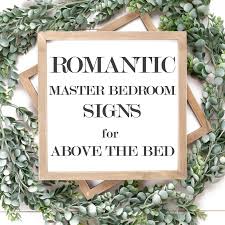 It's perfect for a master bedroom. Master Bedroom Signs The Girl Creative Bedroom Signs Romantic Master Bedroom Printable Bathroom Signs