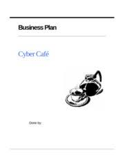 Mavees cyber cafe melaka updated their cover photo. Cyber Cafe Business Plan Cyber Caf U00e9 Done By Executive Summary 2 Mission Statement 3 Business Description 3 General Description Of Services 4 Finance Course Hero