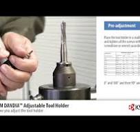 Instructions for UM DANDIA™ Adjustable Tool Holder - YouTube
