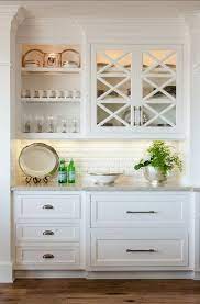 Glass door cabinet it is a glass door cabinet that is a fantastic addition to any office, laundry, bedroom, kitchen, garage or any other room. How To Make Your Kitchen Beautiful With Glass Cabinet Doors Heather Hungeling Design