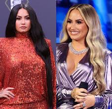 See how your data is managed. Demi Lovato S Blonde Hair Makeover Singer Debuts Surprising New Look Before After Pics Flipboard