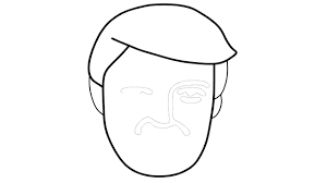 Search, discover and share your favorite donald trump gifs. How To Draw Donald Trump Face Easy Art Drawing For Kids Tdkt Youtube