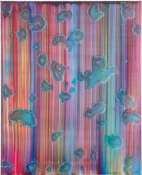 Work by Bernard Frize