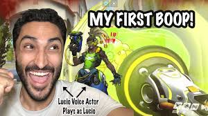 My First Boop! Lucio Voice Actor Plays Lucio