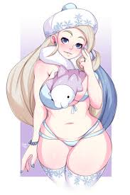 Rule 34 Dev - big_breasts bra melony_(pokemon) milf mother pokemon  pokemon_ss pregnant ready_to_pop sapphicbump smile snom  thick_thighs|5287225288