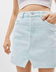 Bershka habille les jeunes et les aventuriers depuis 1998. Jupe En Jean Taille Haute Jupes Bershka France Fashion Pants Fashion Denim Skirt