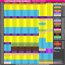 Air times for upcoming shows and movies. Cartoon Network Schedule For 5 27 6 2 U Cnschedulearchive