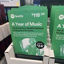 Jan 15, 2020 · you don't need to it offers 1/3/6/12 months gift cards and you can easily customize it. Spotify Membership 12 Months For 118 99 24 Off Costco Membership Required Ozbargain