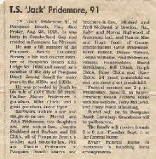 Tilman Sewell “Jack” Pridemore (1907-1998)