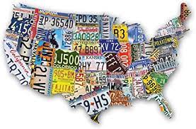 Plate tectonics (from the late latin: Amazon Com Usa License Plate Map 1000 Piece Jigsaw Puzzle In The Shape Of The Us 31 Inches Long Cool Wall Art Toys Games